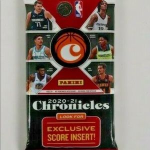 Lot of (2)2020-2021 Panini Chronicles NBA Basketball Trading Cards Pack 15 Cards